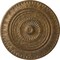 Ekena Millwork Christopher Ceiling Medallion, Hand-Painted Rubbed Bronze, 26 5/8"OD x 2 1/4"P CM26CSRZS - alternate 1